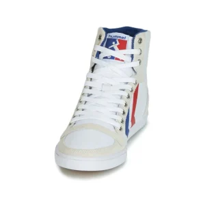 économies garanties Hummel SLIMMER STADIL HIGH Couleur Blanc / Bleu / Rouge 12