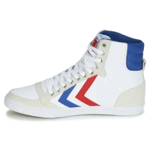 économies garanties Hummel SLIMMER STADIL HIGH Couleur Blanc / Bleu / Rouge 14