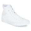 Converse CHUCK TAYLOR ALL STAR LEATHER HI Couleur Blanc Paiement sécurisé 20