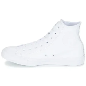 Converse CHUCK TAYLOR ALL STAR LEATHER HI Couleur Blanc Paiement sécurisé 14