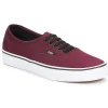 pas cher en ligne Vans AUTHENTIC Couleur Bordeaux 22