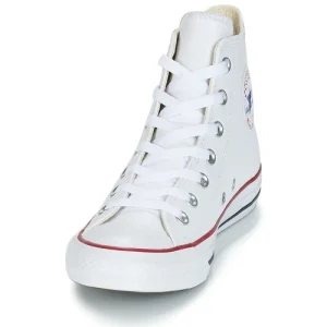 soldes magasin Converse CHUCK TAYLOR ALL STAR LEATHER HI Couleur Blanc 12