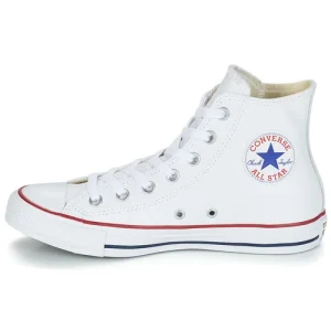 soldes magasin Converse CHUCK TAYLOR ALL STAR LEATHER HI Couleur Blanc 14