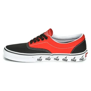 site pas cher Vans ERA Couleur Noir / Rouge 14