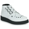 se précipiter pour acheter TUK POINTED CREEPER 3 BUCKLE BOOT Couleur Blanc 22