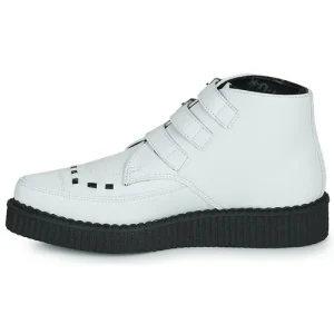 se précipiter pour acheter TUK POINTED CREEPER 3 BUCKLE BOOT Couleur Blanc 14