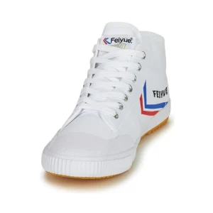 Feiyue FE LO 1920 MID Couleur Blanc / Bleu / Rouge boutique en ligne 12