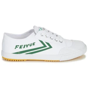 grande qualité Feiyue FE LO 1920 Couleur Blanc / Vert 10