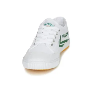 grande qualité Feiyue FE LO 1920 Couleur Blanc / Vert 12