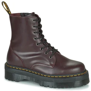 Dr. Martens JADON BURGUNDY SMOOTH Couleur Bordeaux site soldes 10