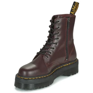 Dr. Martens JADON BURGUNDY SMOOTH Couleur Bordeaux site soldes 12