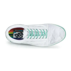 magasins pas chers Vans COMFYCUSH OLD SKOOL Couleur Blanc / Gris / Vert 18