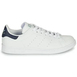 marque pas cher en ligne Adidas Originals STAN SMITH Couleur Blanc / Bleu 10