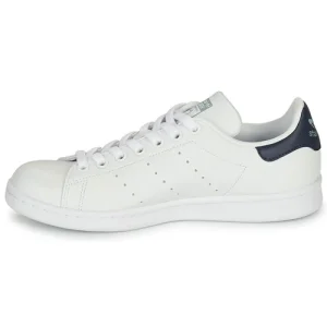 marque pas cher en ligne Adidas Originals STAN SMITH Couleur Blanc / Bleu 14