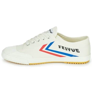 design à la mode Feiyue FE LO 1920 CANVAS Couleur Blanc / Bleu / Rouge 14