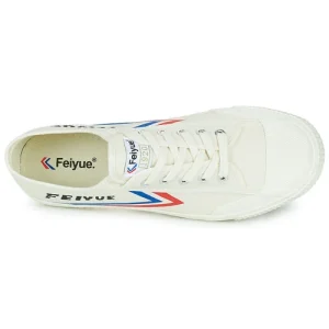 design à la mode Feiyue FE LO 1920 CANVAS Couleur Blanc / Bleu / Rouge 18