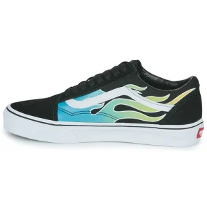 marque moins cher Vans OLD SKOOL FLAM Couleur Noir / Bleu / Vert 14