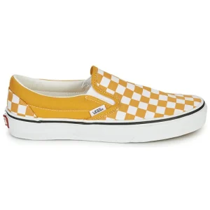 boutique pas cher Vans CLASSIC SLIP-ON Couleur Blanc / Orange 10