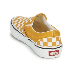 boutique pas cher Vans CLASSIC SLIP-ON Couleur Blanc / Orange 16