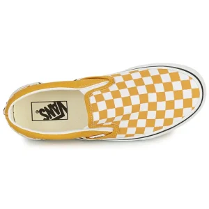 boutique pas cher Vans CLASSIC SLIP-ON Couleur Blanc / Orange 18