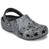 Crocs CLASSIC TOPOGRAPHIC CLOG Couleur Noir / Blanc Meilleur Prix Garanti 20