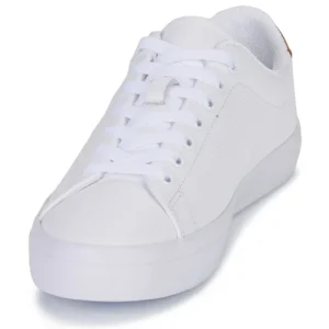 grossiste en ligne Polo Ralph Lauren LONGWOOD-SNEAKERS-LOW TOP LACE Couleur Blanc / Cognac 12