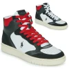 Polo Ralph Lauren POLO CRT HGH-SNEAKERS-HIGH TOP LACE Couleur Noir / Blanc / Rouge Service Clients Dédié 20