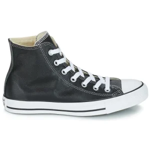 Converse CHUCK TAYLOR ALL STAR LEATHER HI Couleur Noir Réductions 10