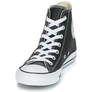 Converse CHUCK TAYLOR ALL STAR LEATHER HI Couleur Noir Réductions 12