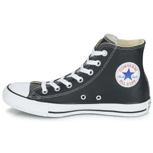 Converse CHUCK TAYLOR ALL STAR LEATHER HI Couleur Noir Réductions 14