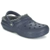 a Prix Discount Crocs CLASSIC LINED CLOG Couleur Marine / Gris 20