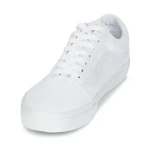 site pas cher Vans OLD SKOOL Couleur Blanc 12