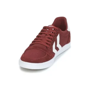 Hummel SLIMMER STADIL LOW Couleur Bordeaux Pas Cher Magasin Soldes 12