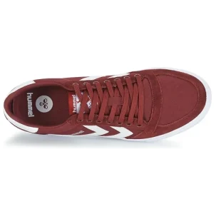 Hummel SLIMMER STADIL LOW Couleur Bordeaux Pas Cher Magasin Soldes 18