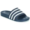 Adidas Originals ADILETTE Couleur Marine / Blanc en vente 22