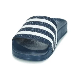 Adidas Originals ADILETTE Couleur Marine / Blanc en vente 12