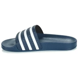 Adidas Originals ADILETTE Couleur Marine / Blanc en vente 14